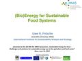 (Bio)Energy for Sustainable Food Systems.pdf